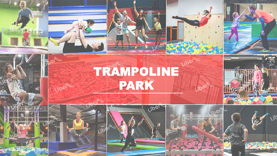 Liben 500 square meter trampoline park (2)