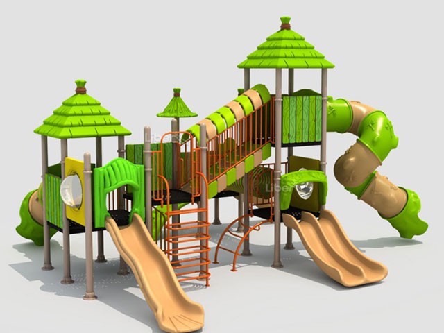 Kids Play Equipment in Park