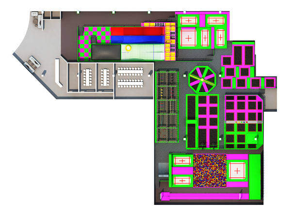 China Indoor Trampoline Park Projects in Norway