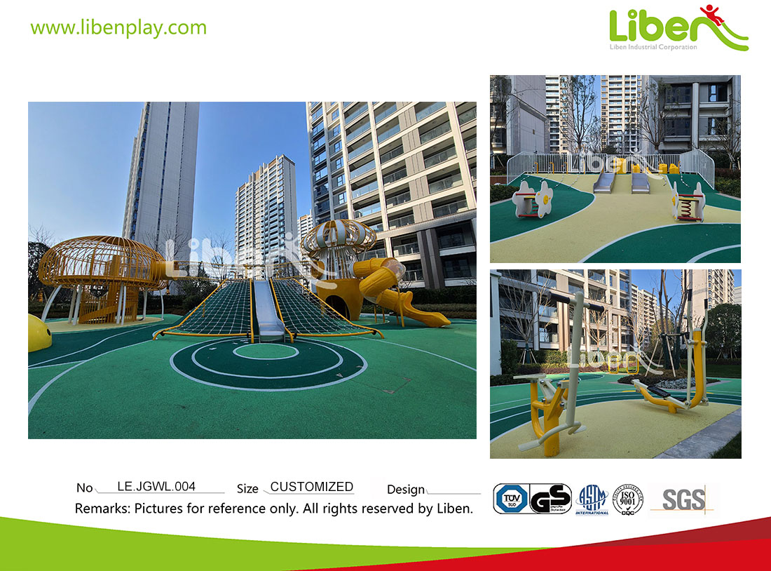 LE.JGWL.004 Community Park Outdoor Play Structure with Fitness Equipment.jpg