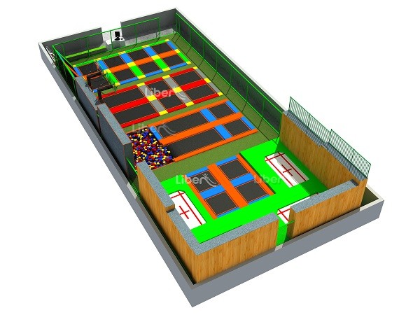 ASTM Certified China Largest Professional Trampoline Park Factory