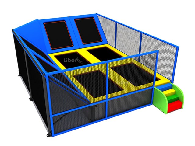 Indoor Trampoline Park with Enclosure