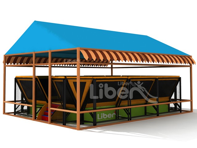 Design Trampoline Park with Shelter