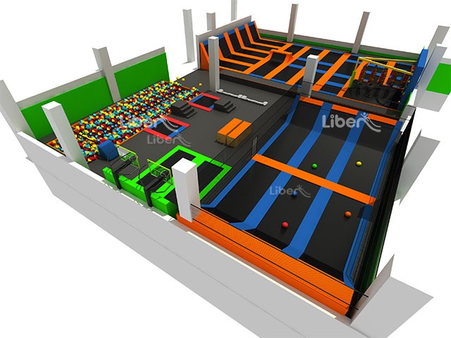 China High Quality Customized Trampoline Park Design