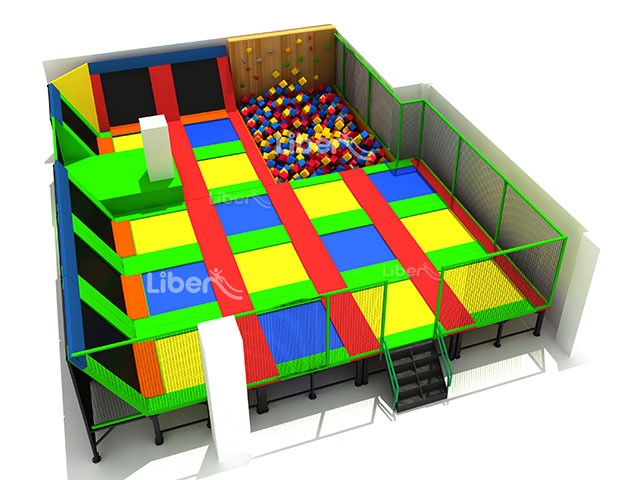 Customized Design Kids Indoor Trampoline Park 