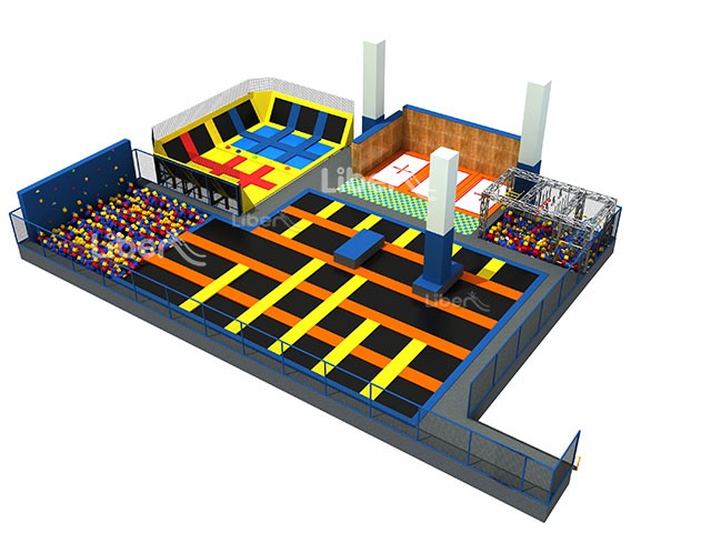 China Professional Experienced Indoor Trampoline Park Manufacturer