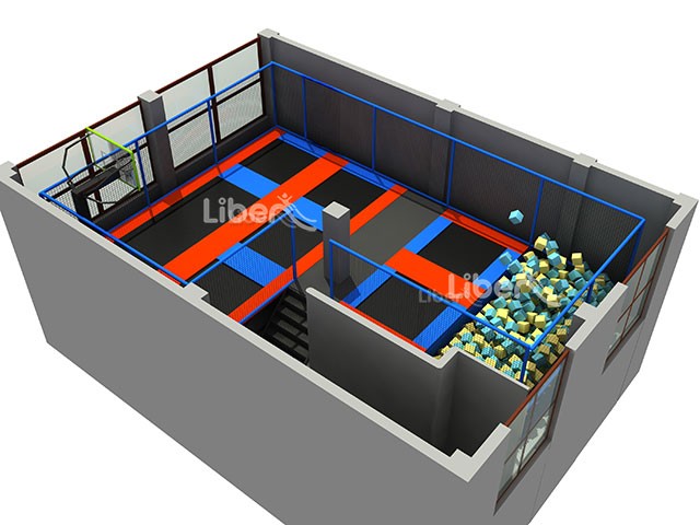 Customized Kids Trampoline Center