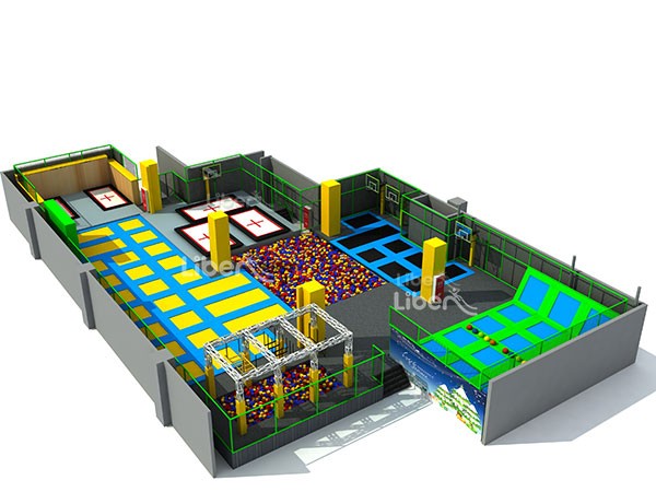 TUV Certified Good Quality Trampoline Park China