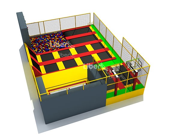 Small Kids Foam Pit Trampoline Park Supplier