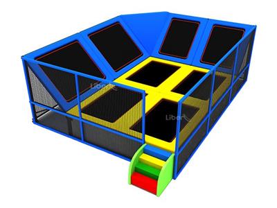 Indoor Trampoline Park with Enclosure