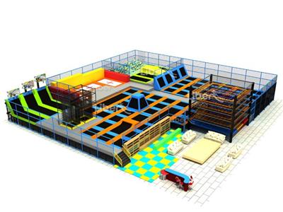 Large Commercial Indoor Trampoline Park Builder