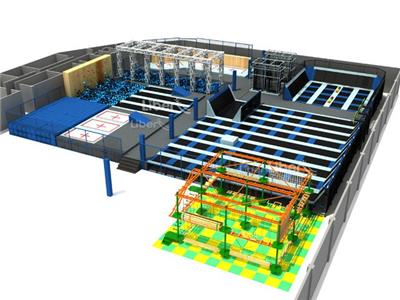 Custom Design Factory Price Indoor Trampoline Park Builder