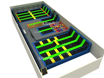 China Large Indoor Trampoline Park Manufacturer