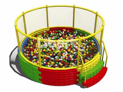 ball pool with stair